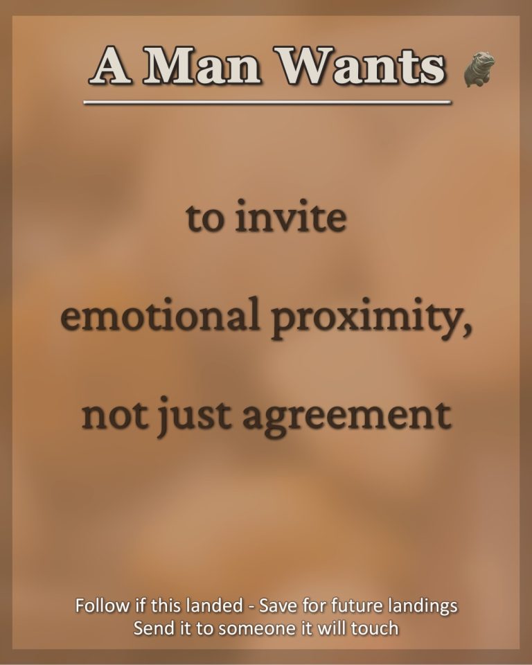 Inviting Emotional Proximity