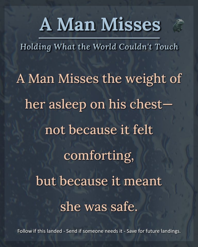 Not all weight is a burden.