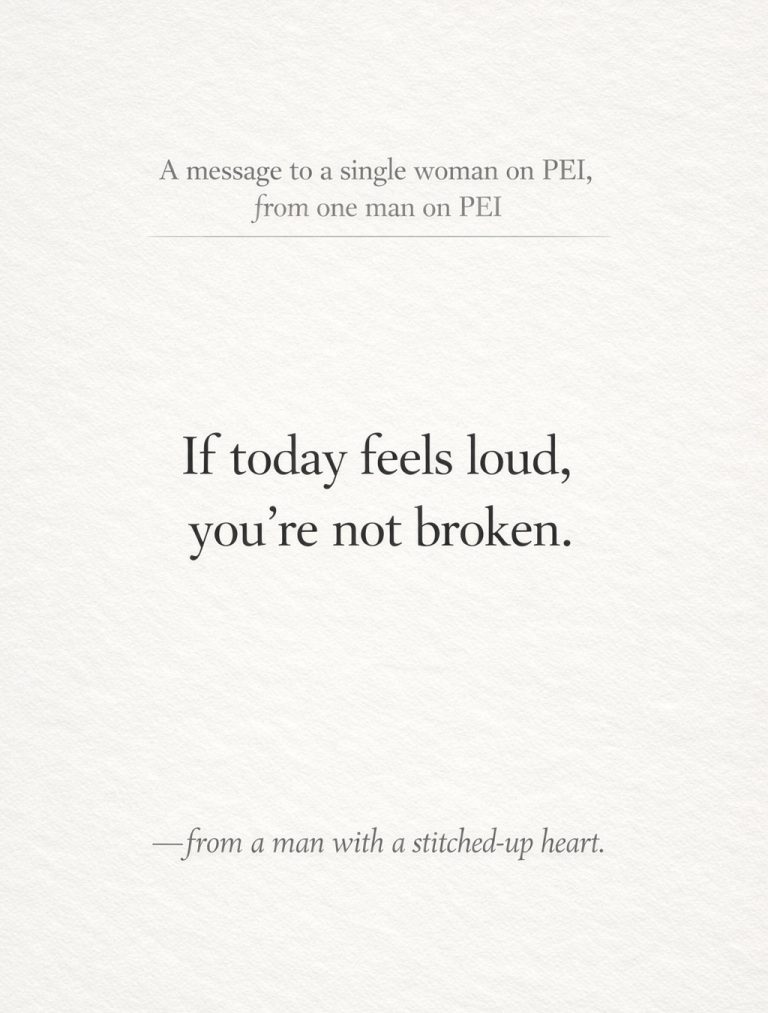 A Man With a Stitched Up Heart