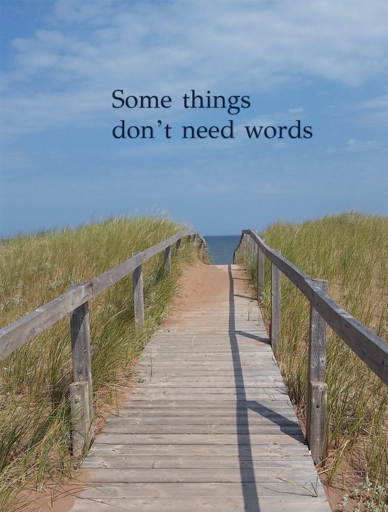 Beauty Can be Felt More Than Seen