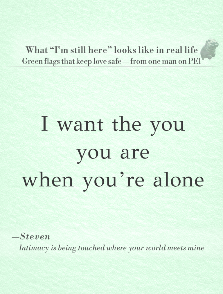 Taking Off My Chainmail Boxers in the Kitchen