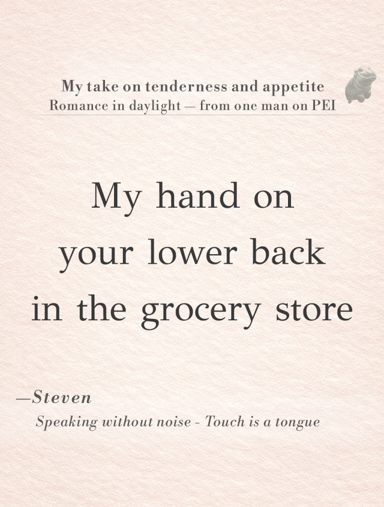 A Thousand Ways I Say—I Want You